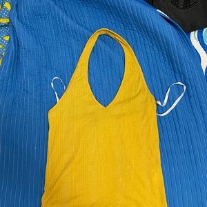 Yellow cami top